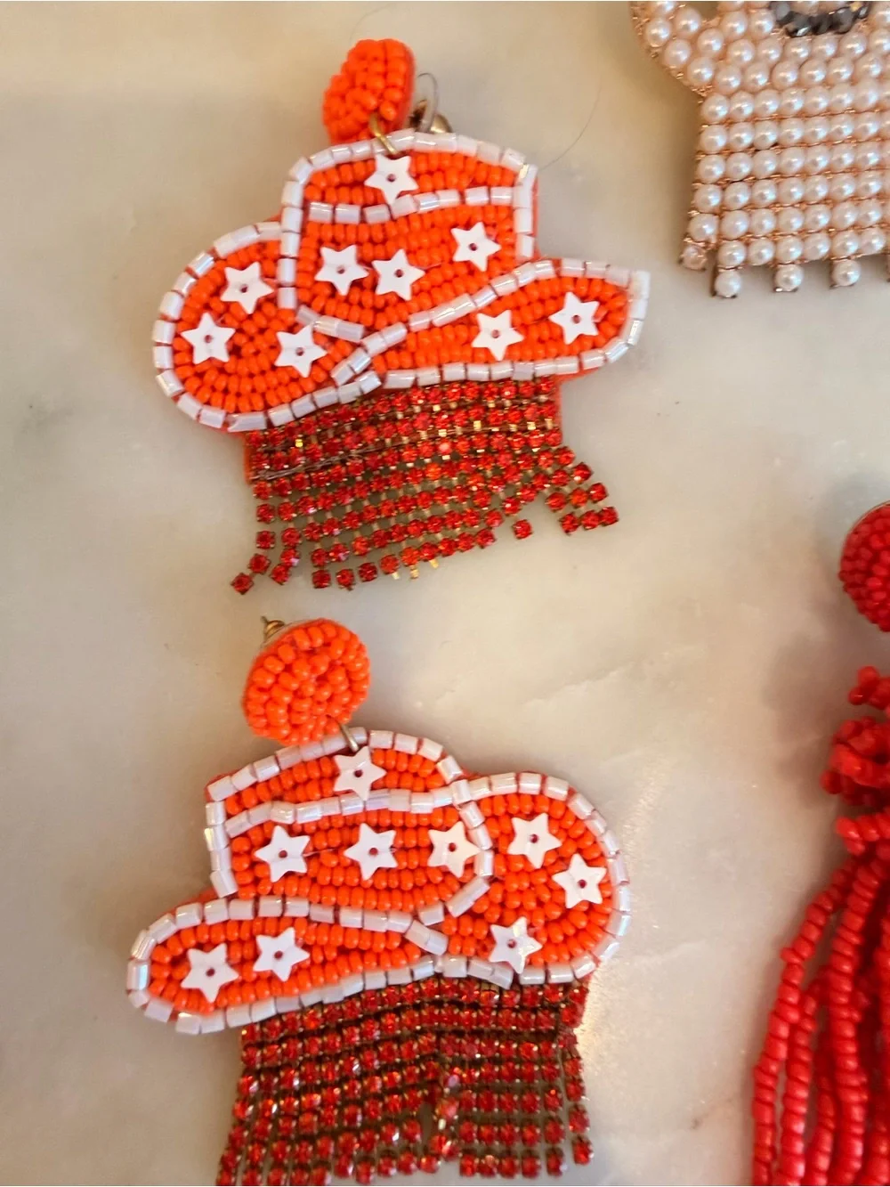 BaubleBar and other Boutique beaded earrings